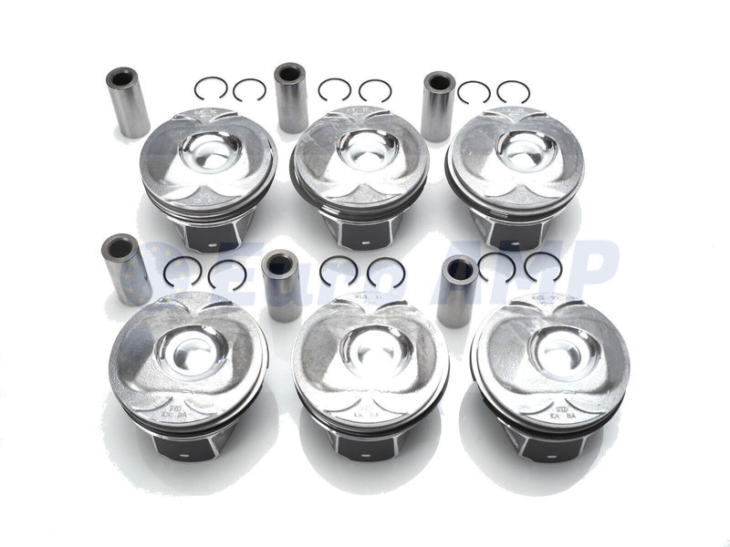 Jaguar Land Rover Oversized +0.50mm Piston With Rings 6PCS AJ126 3.0L V6 S/C
