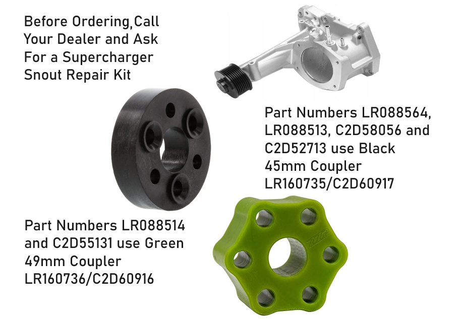 10-17 Jaguar Land Rover Cooling System Upgrade Kit V2 5.0 V8 Supercharged Engine