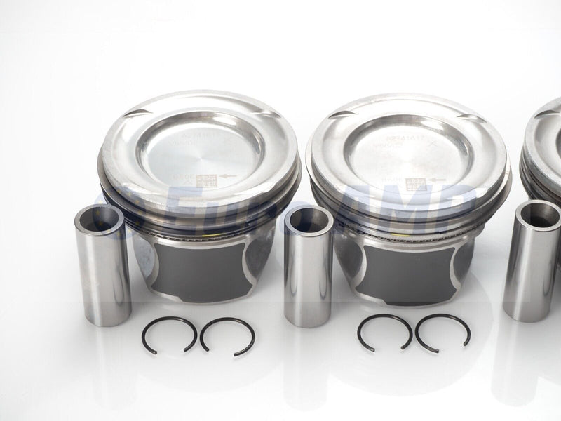 Mercedes Benz C350e GLC350e Metris Piston w/ Rings +0.50 Set of 4 2.0T I4 M274 Engine 2740301517