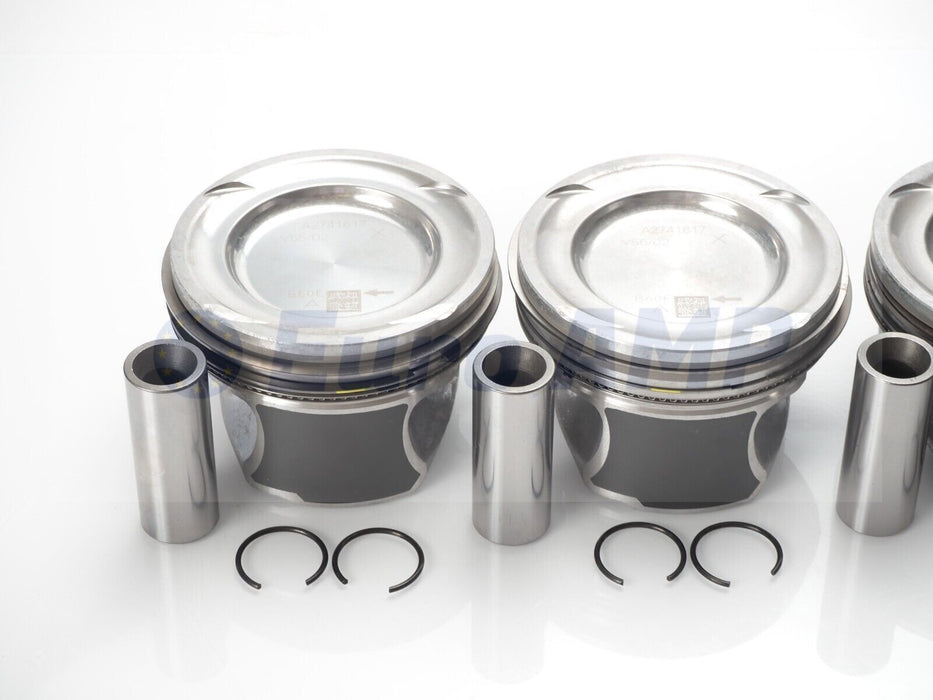 Mercedes Benz Sprinter Metris Piston Set 4 +0.50 2.0T I4 M274 Engine 2740301517