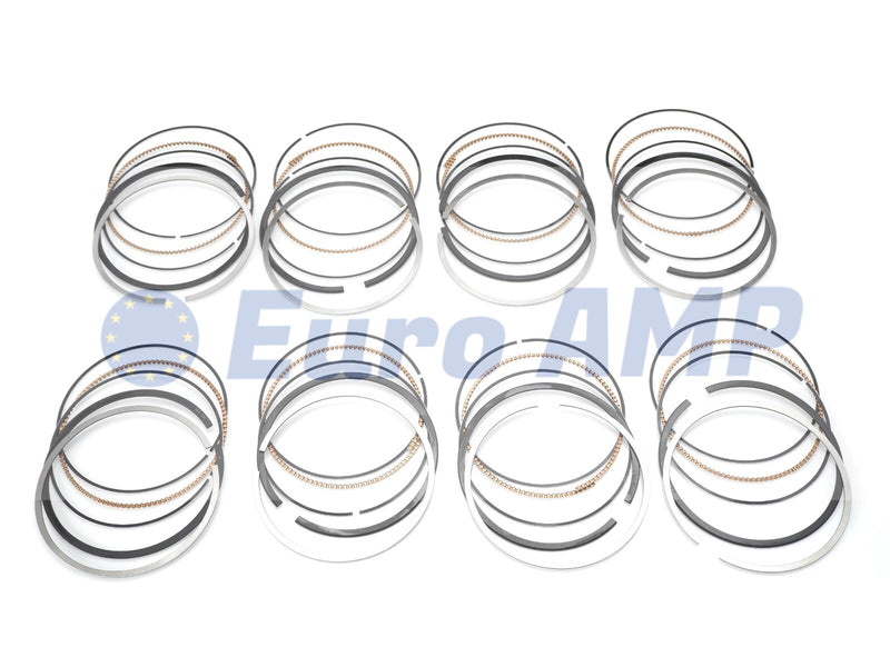 BMW E70 E71 X5M X6M 4.4 Twin Turbo V8 S63 Engine Set (8) Piston Ring 11257574822