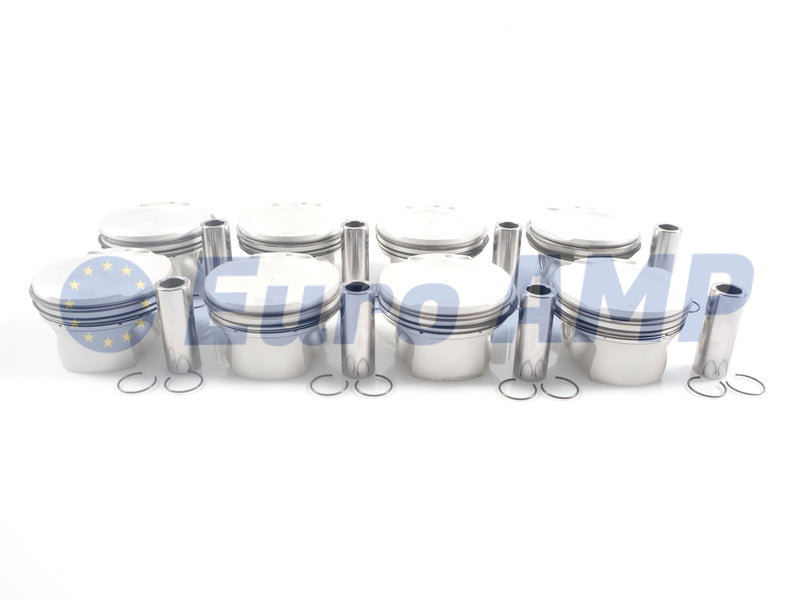 2008-2017 BMW Engine Piston with Rings Set Of (8) N63 4.4 L Twin Turbo V8 – (11257613626, 11257574822, 11257556955)