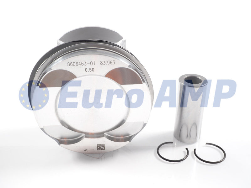 BMW 328i 528i X1 X3 28i Engine 4 Piston Set w/ Rings +0.50 2.0L Turbo L4 N20 N26