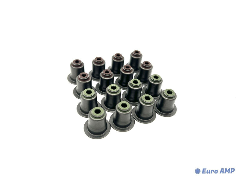 BMW F30 F10 F32 20i 28i 2.0L Turbo L4 N20 N26 Engine Valve Stem Oil Seal Set x16
