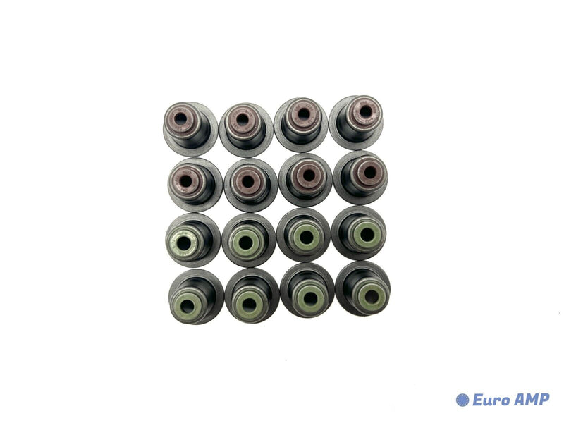 BMW F30 F10 F32 20i 28i 2.0L Turbo L4 N20 N26 Engine Valve Stem Oil Seal Set x16