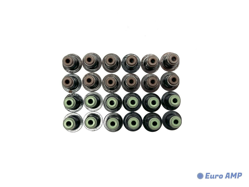 BMW 28i 35i 40i 3.0L Turbo L6 N51 N52 N54 N55 B48 Engine 24 Valve Stem Oil Seals