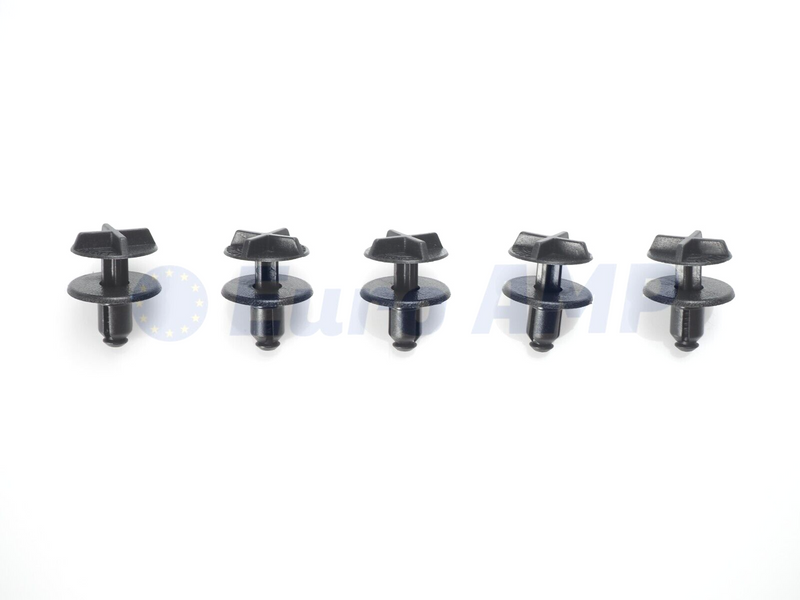 2012-2023 Land Rover 5 PCS Push Retainer Clips Battery Cover & Cowl Panel - 2.0L L4 - 3.0L L6 - 3.0L V6 - 5.0L V8 – (LR024316)