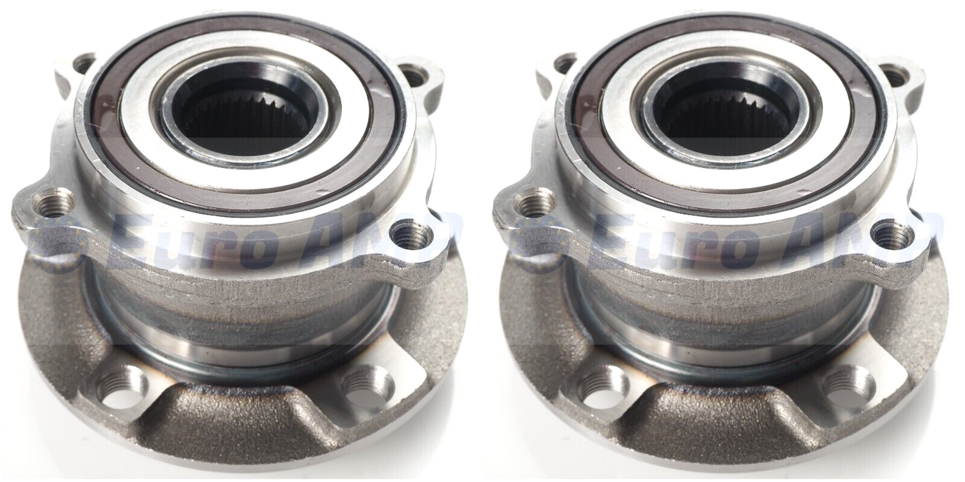 2013-2016 Maserati Ghibli Quattroporte 2PC Left + Right Rear Wheel Bearings