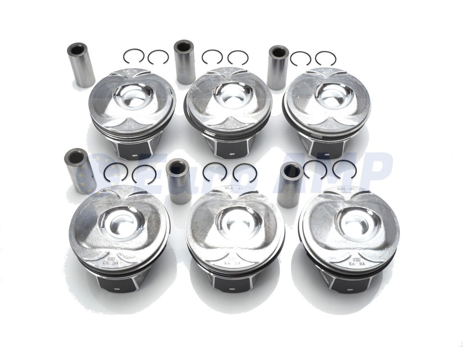 2014 - 2020 Land Rover Oversized +0.25mm Piston Assembly with Rings Set Of (6) AJ126 3.0L V6