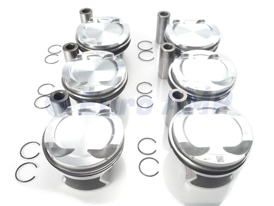 6PCS BMW 540i 640i 740i 840i X5 X6 X7 Engine Piston B58 3.0 Turbo I6 11258681079