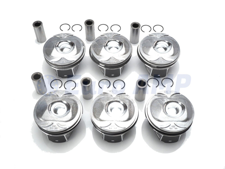 2014 - 2020 Land Rover Oversized +0.75mm Piston Assembly with Rings Set Of (6) AJ126 3.0L V6