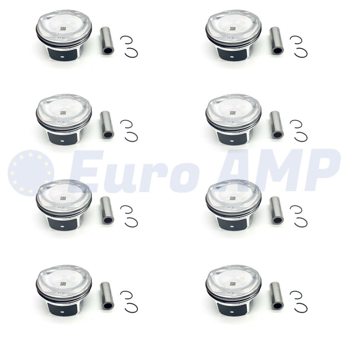 Jaguar Land Rover Piston Assembly +0.50 Set 8 (w/ rings) AJ133 5.0 N/A V8 Engine