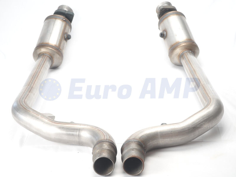 17+ Jaguar F-Pace Left + Right Catalytic Converter Pipe 3.0 V6 T2H17080 T2H17082