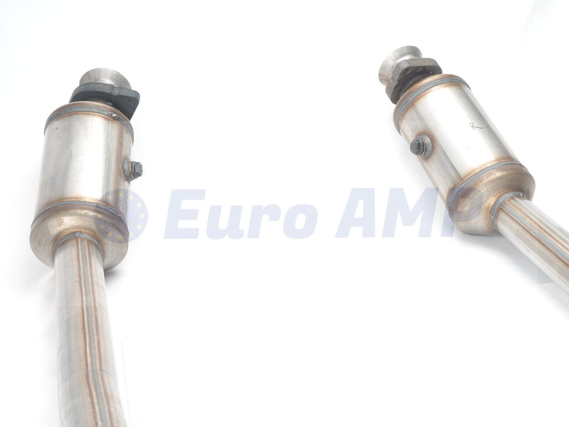 17+ Jaguar F-Pace Left + Right Catalytic Converter Pipe 3.0 V6 T2H17080 T2H17082