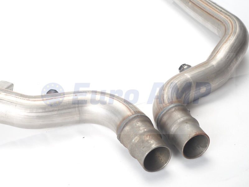 17+ Jaguar F-Pace Left + Right Catalytic Converter Pipe 3.0 V6 T2H17080 T2H17082