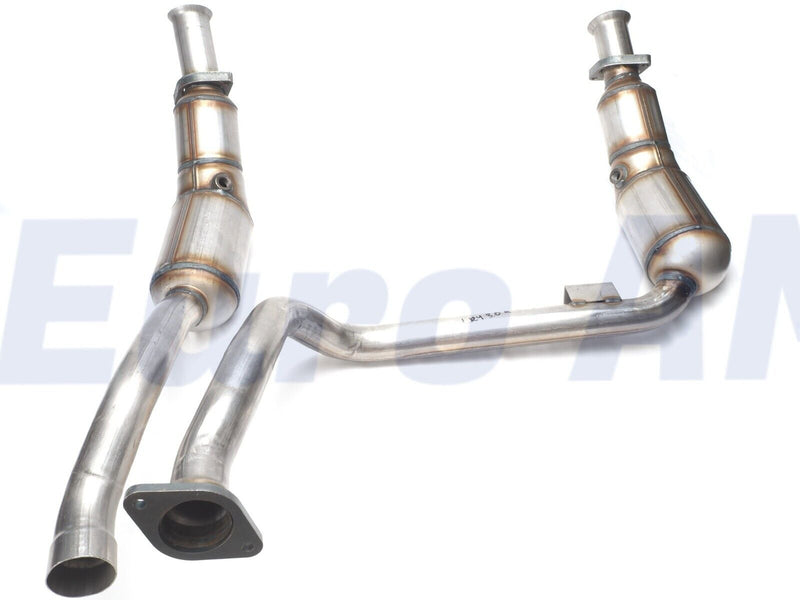 2010-13 Land Rover LR4 Disco 4 Right + Left Pair Catalytic Converter Pipe 5.0 V8