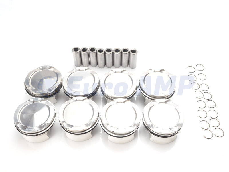 2012-2019 BMW M5 M6 X5M X6M Engine Piston w/ Rings 8PCS S63 4.4L Twin Turbo V8