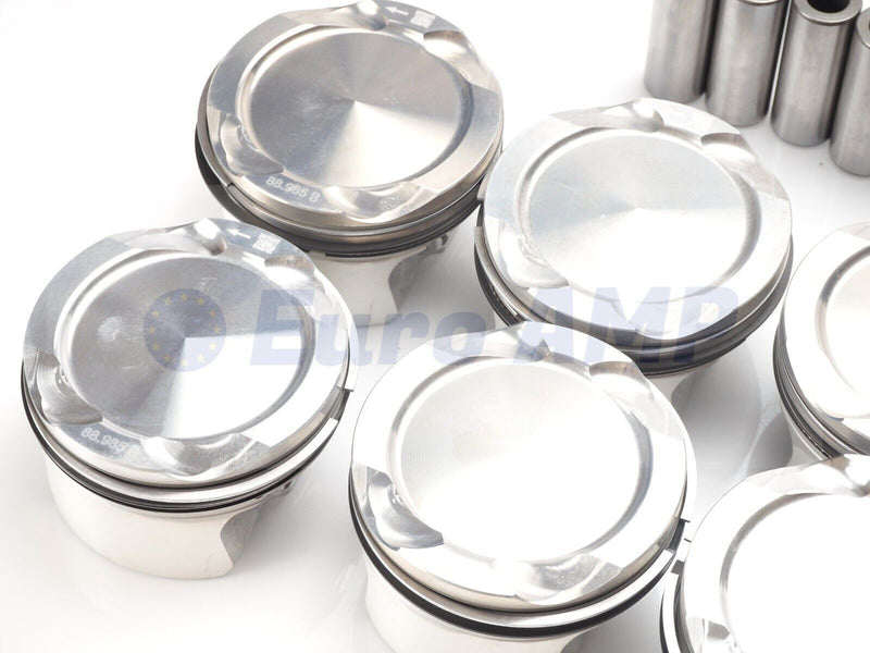 2012-2019 BMW M5 M6 X5M X6M Engine Piston w/ Rings 8PCS S63 4.4L Twin Turbo V8