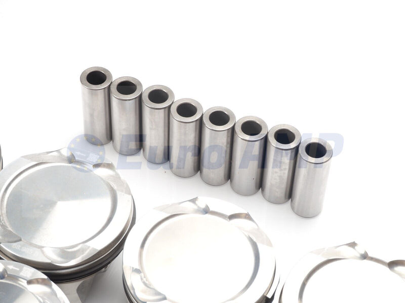 2012-2019 BMW M5 M6 X5M X6M Engine Piston w/ Rings 8PCS S63 4.4L Twin Turbo V8