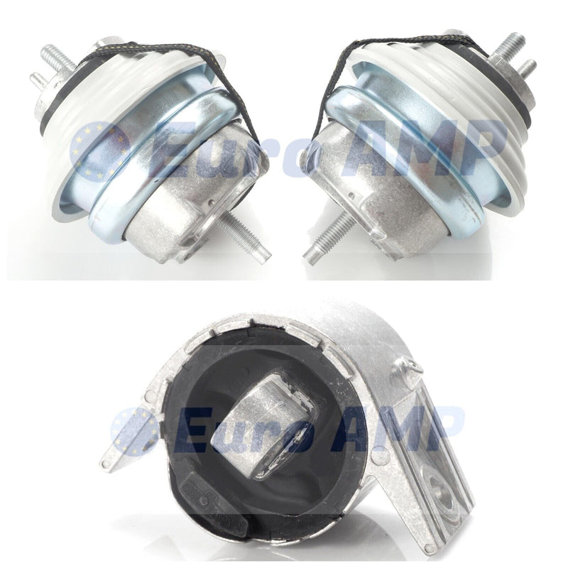 3PC Jaguar XF XJ XK Trans & Engine Motor Mount 5.0 V8 RWD C2D2745 C2D38505